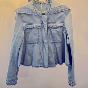 Free People denim jacket